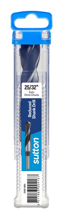 Hang Pack Reduced Shank Drill 19.844mm