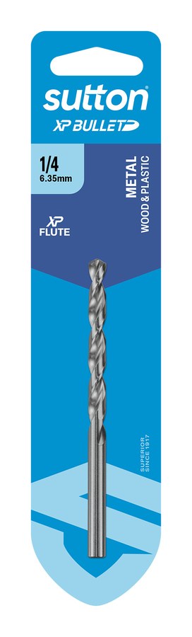 XP Bullet Jobber Drill 6.35mm