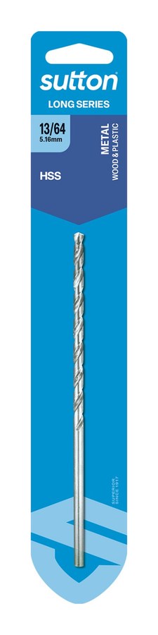 Carded Long Series Drill 5.159mm
