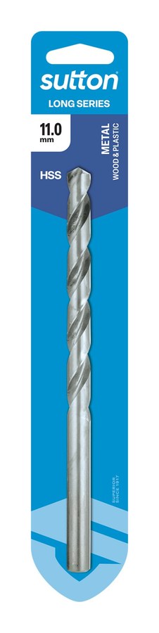 Carded Long Series Drill 11mm