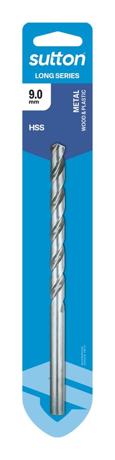 Carded Long Series Drill 9mm