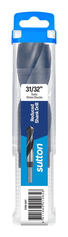 Hang Pack Reduced Shank Drill 24.606mm