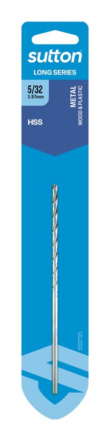 Carded Long Series Drill 3.969mm