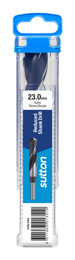 Hang Pack Reduced Shank Drill 23mm