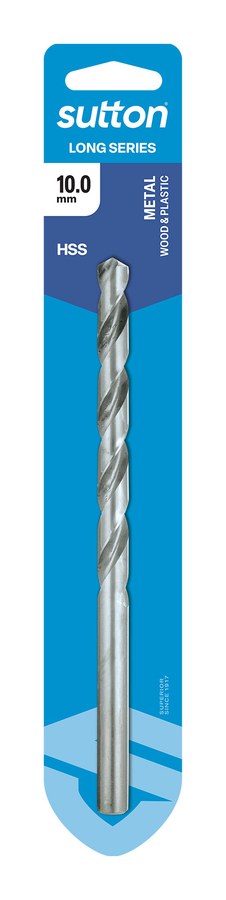Carded Long Series Drill 10mm