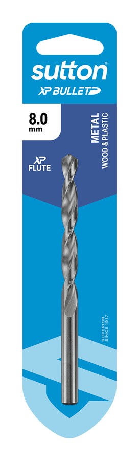 XP Bullet Jobber Drill 8mm